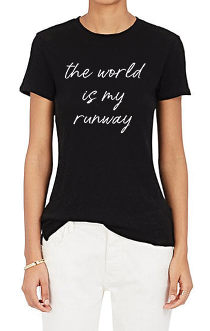 The World Is My Runway Tee