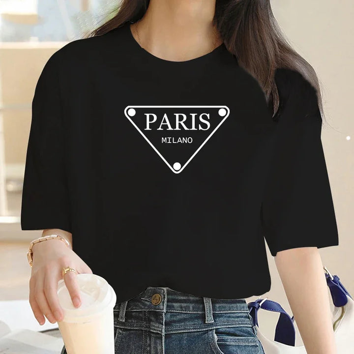 Paris Couture Short Sleeved Graphic Tee