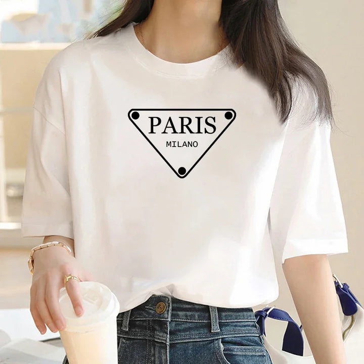 Paris Couture Short Sleeved Graphic Tee