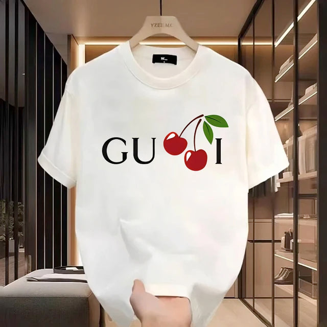 G Cherry Couture Short Sleeved Graphic Tee