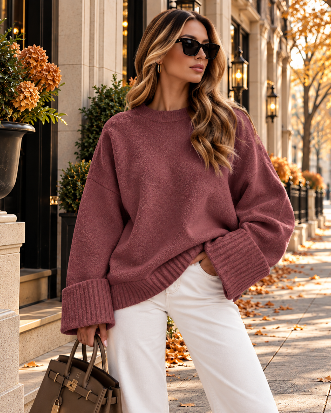 Chalet Ultra Soft Luxury Chenille Women's Knit Sweater