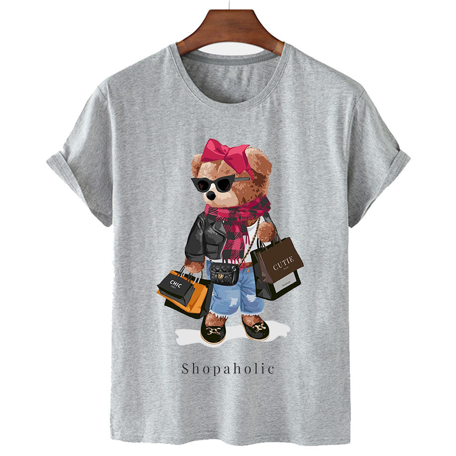 "Confessions of a Shopaholic" Short Sleeved Graphic Tee