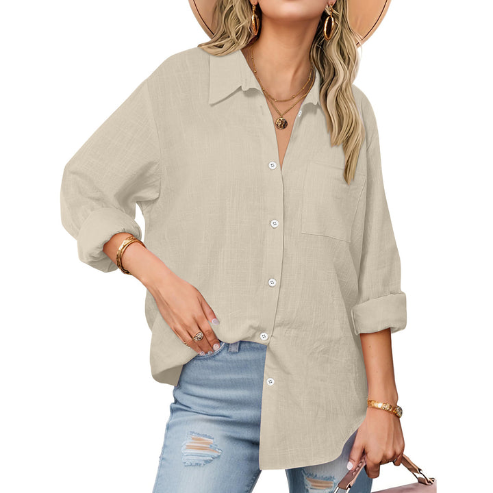 Women's Effortless Linen Everyday Button-Down Shirt
