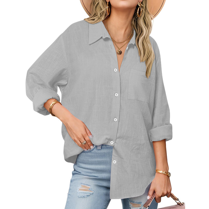 Women's Effortless Linen Everyday Button-Down Shirt