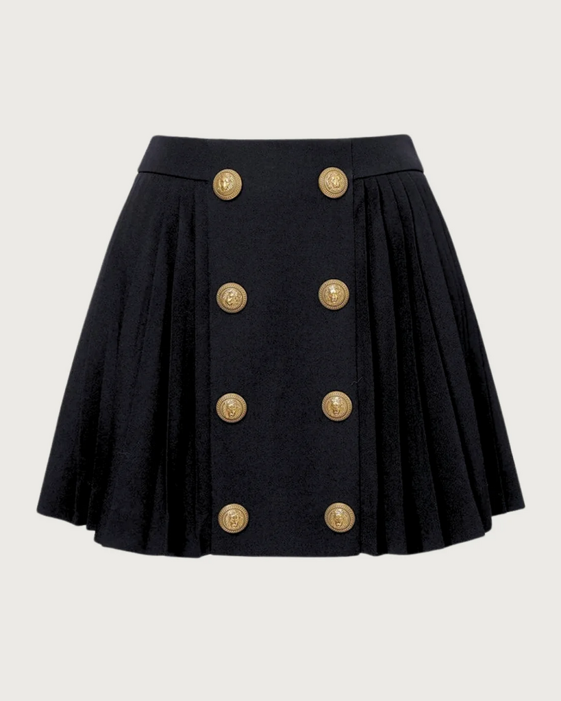 【25％OFF】 blackpleatedskirt_1024x1024. ワンピース