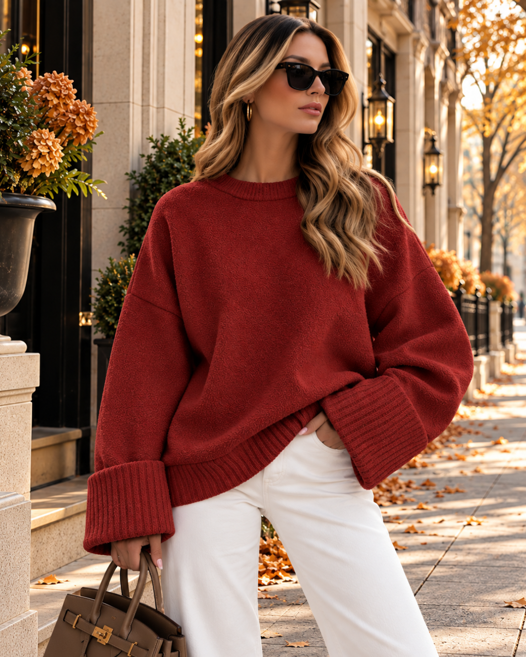 Chalet Ultra Soft Luxury Chenille Women's Knit Sweater