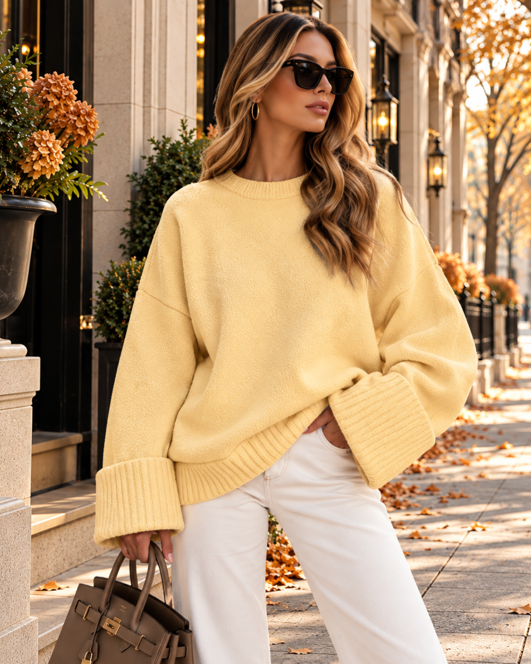 Chalet Ultra Soft Luxury Chenille Women's Knit Sweater