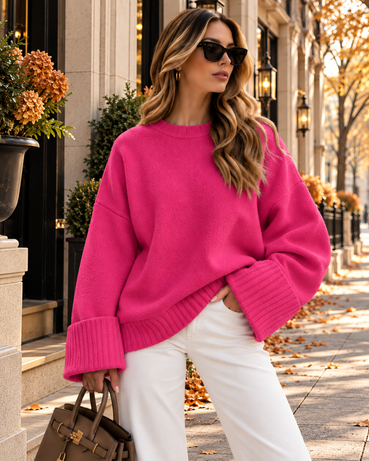 Chalet Ultra Soft Luxury Chenille Women's Knit Sweater