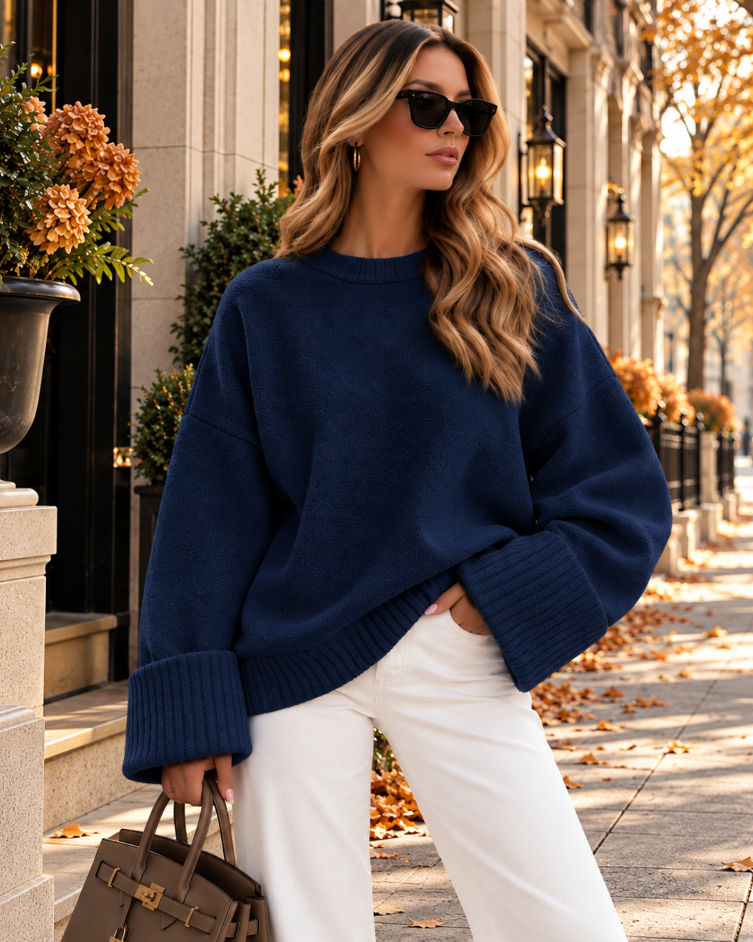 Chalet Ultra Soft Luxury Chenille Women's Knit Sweater