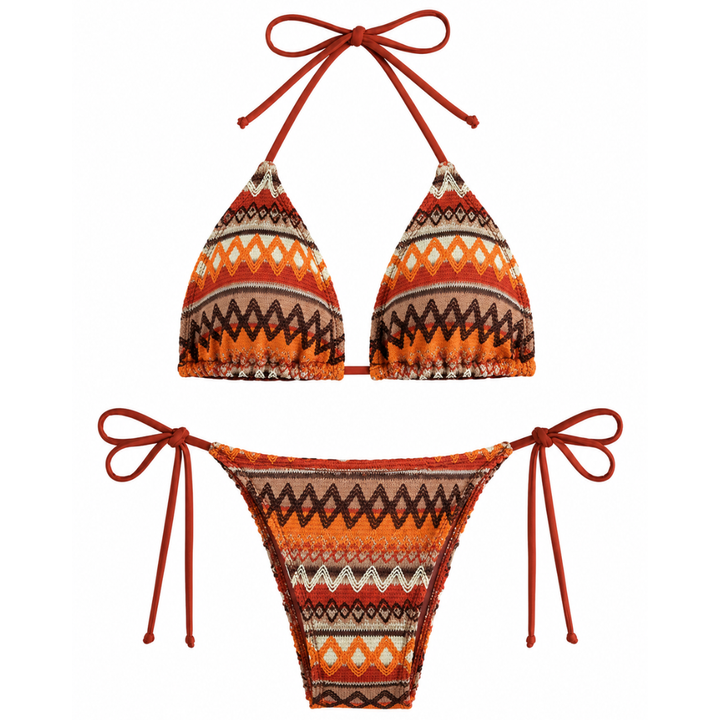 St Tropez Sunset Knit Resort Bikini