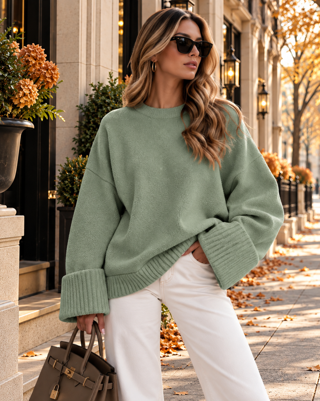 Chalet Ultra Soft Luxury Chenille Women's Knit Sweater