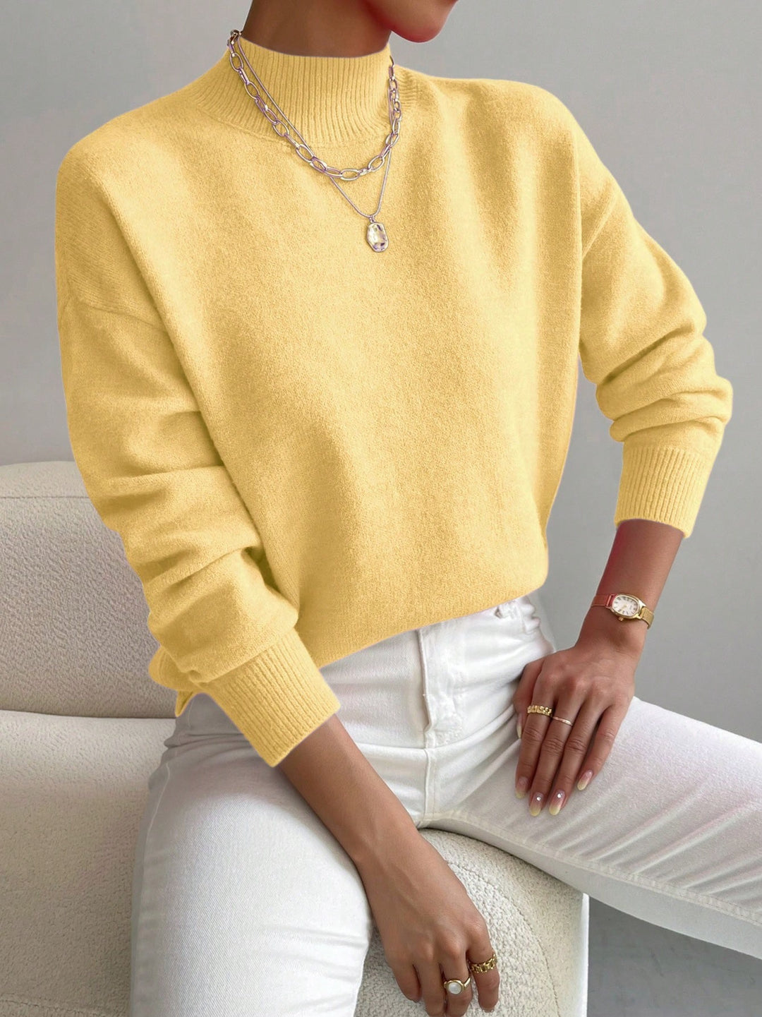 Monaco Luxe Cashmere Blend Women's Sweater