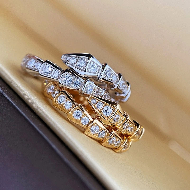 Serpenti Swarovski Crystal Ring – Haute In Couture