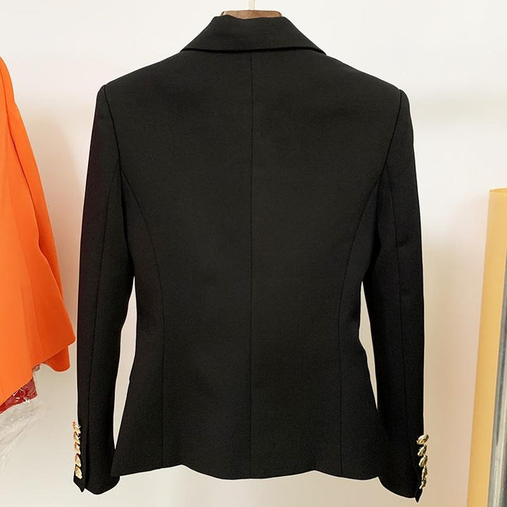 black gold button blazer sale