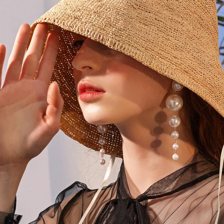 Pearl Multi-Drop Earrings