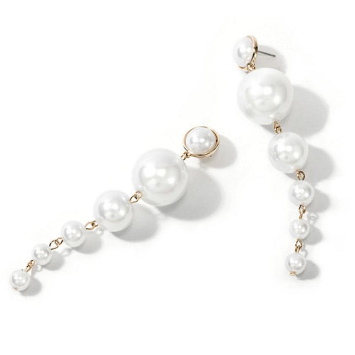 Pearl Multi-Drop Earrings