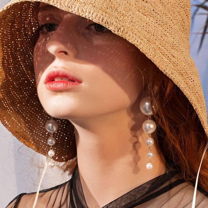 Pearl Multi-Drop Earrings
