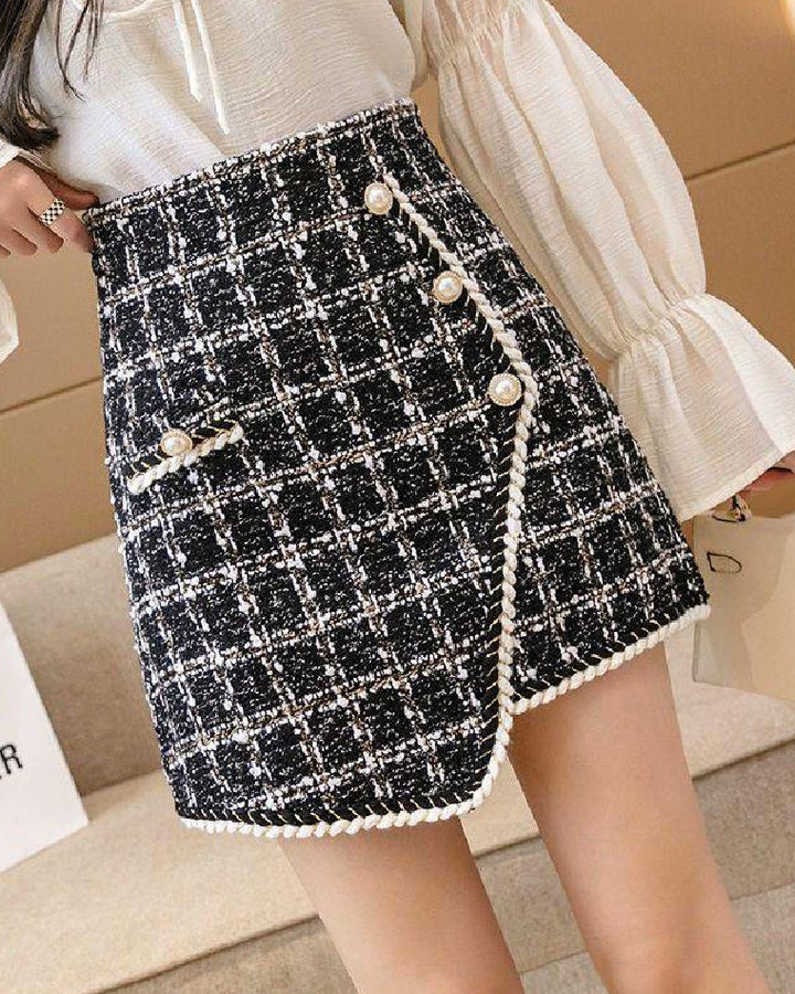tweed skirt