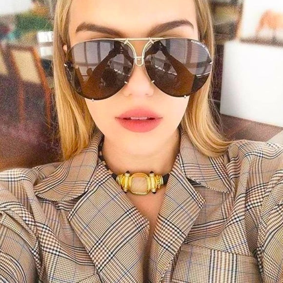 Khloe Polarized Aviator Sunglasses