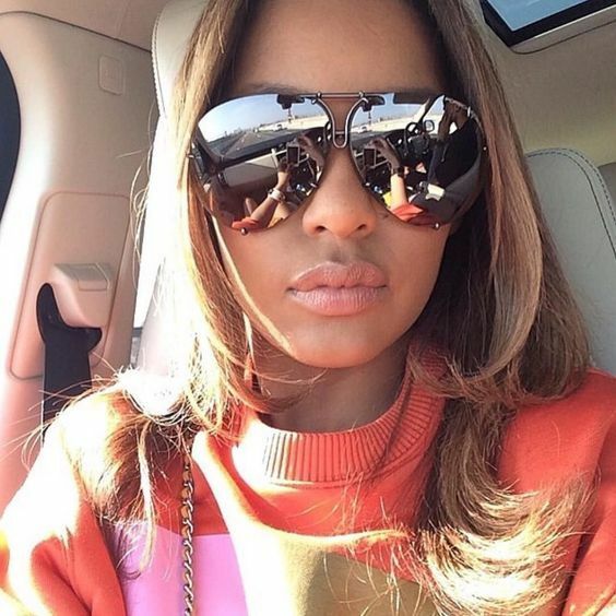 Khloe Polarized Aviator Sunglasses